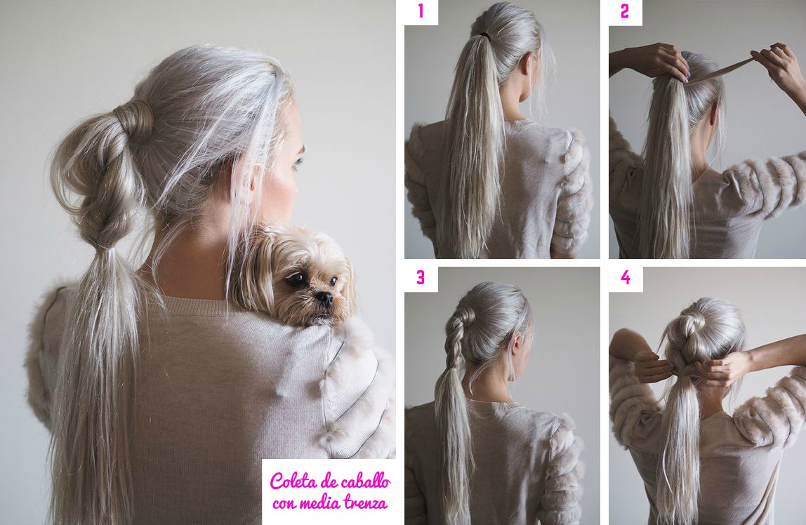 15 Peinados con cola de caballo que puedes hacerte tu misma