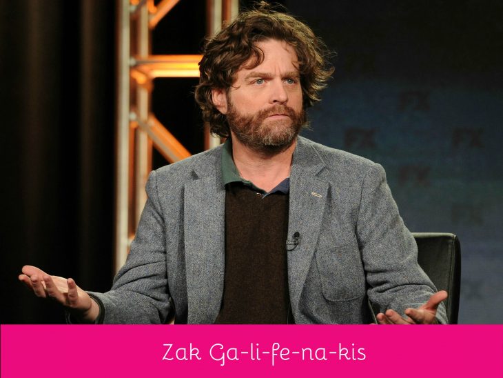 Zach Galifianakis pronunciación correcta