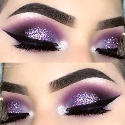 20 Maquillajes para ojos en tonos violeta para impactar