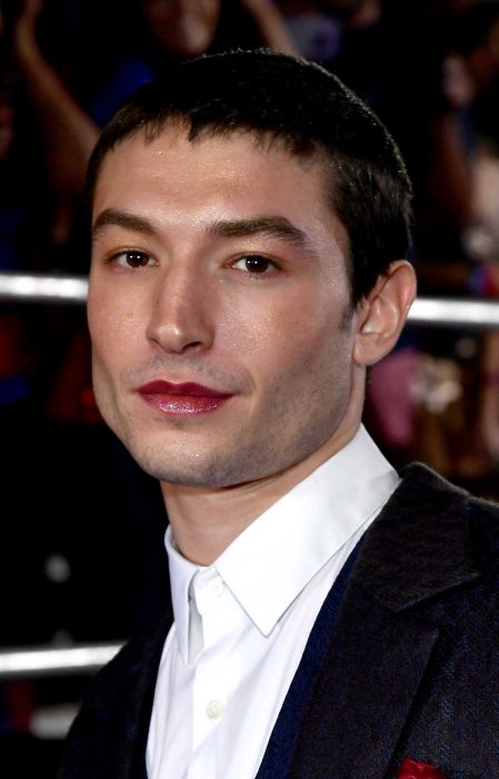 Ezra Miller lipstick