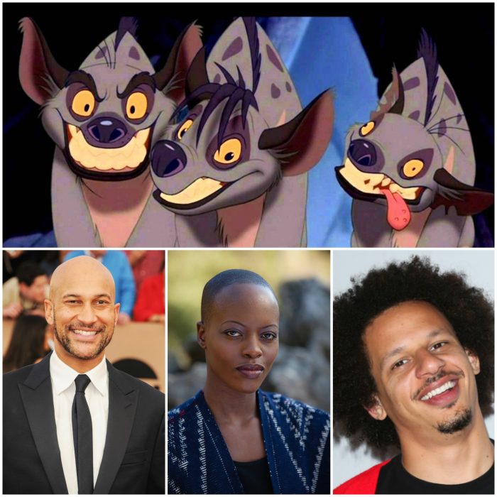 Las hienas - Eric André - Azizi, Florence Kasumba - Shenzi, Keegan - Michael Key - Kamari