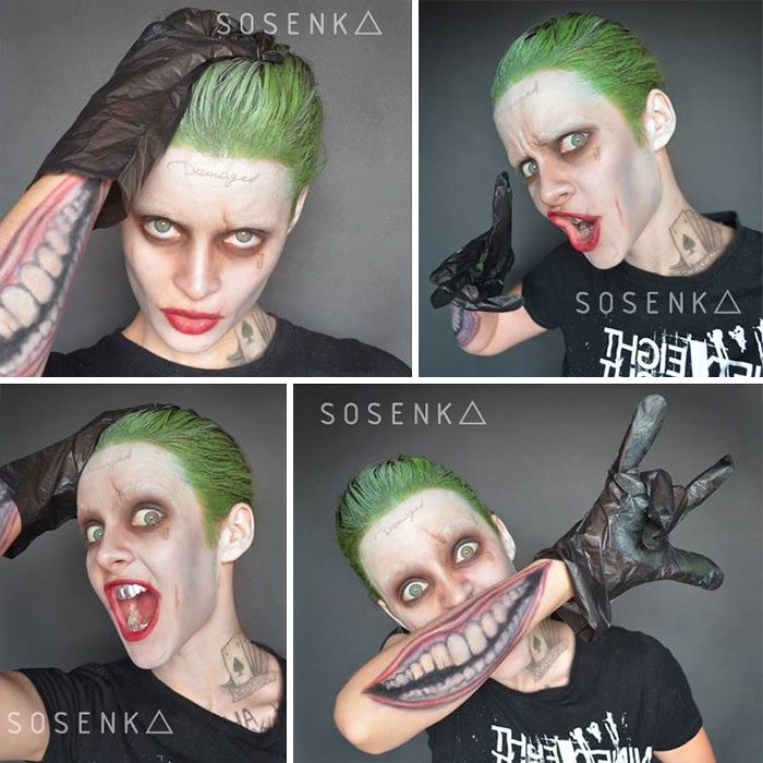 joker jared leto cosplay sosenka