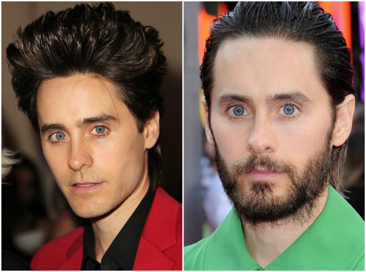 7. Jared Leto sin y con barba