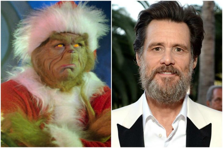 Jim Carrey con barba larga