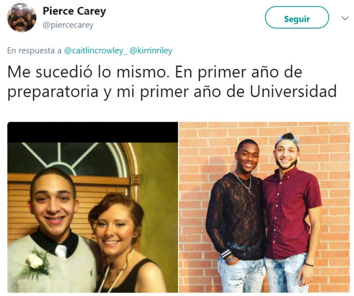 Comentarios en twitter antes y después de personas que encontraron el amor verdadero 