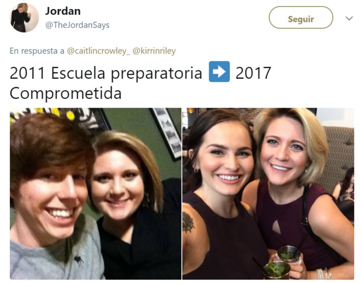 Comentarios en twitter antes y después de personas que encontraron el amor verdadero 