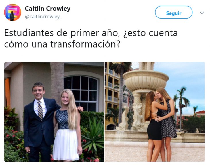 Comentarios en twitter antes y después de personas que encontraron el amor verdadero 