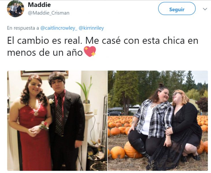 Comentarios en twitter antes y después de personas que encontraron el amor verdadero 