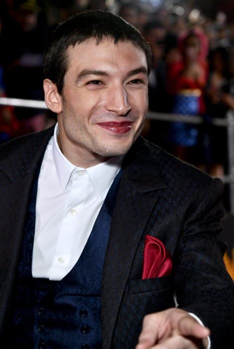 Ezra Miller lipstick