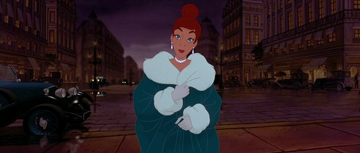 Escena de la película Anastasia