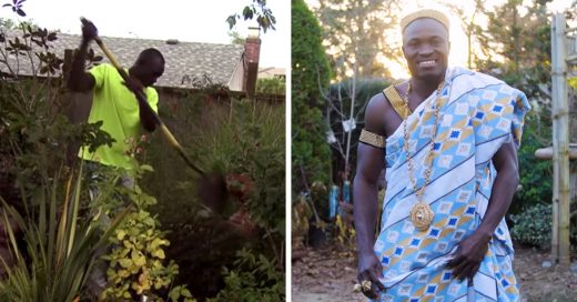 De jardinero en Canadá a rey en África; ¡se volvió heredero de la noche a la mañana!