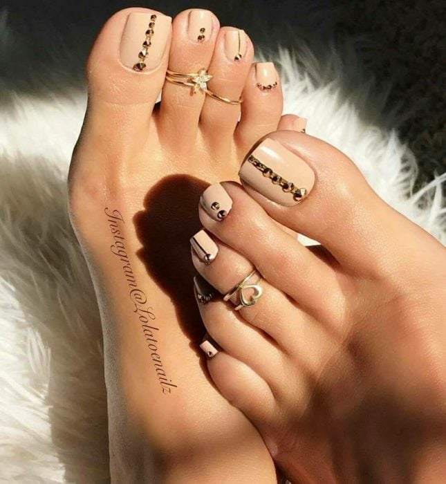 Diseños de uñas para los pies