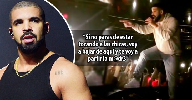 Drake detuvo su concierto para impedir acoso sexual