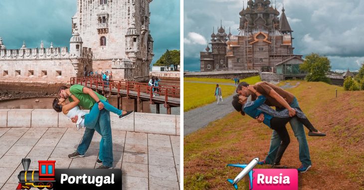 Esta pareja atravesó el mundo para poder estar juntos