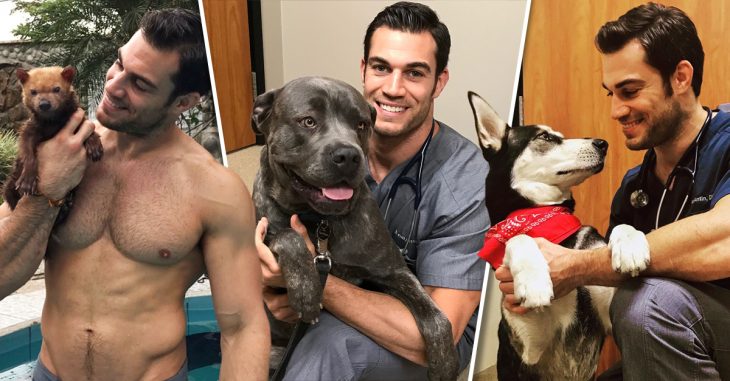 Evan, el veterinario más sexy del mundo