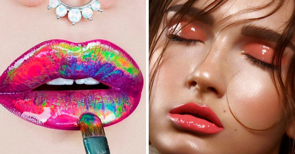 El glossy es la tendencia que regresó desde los años 90’s