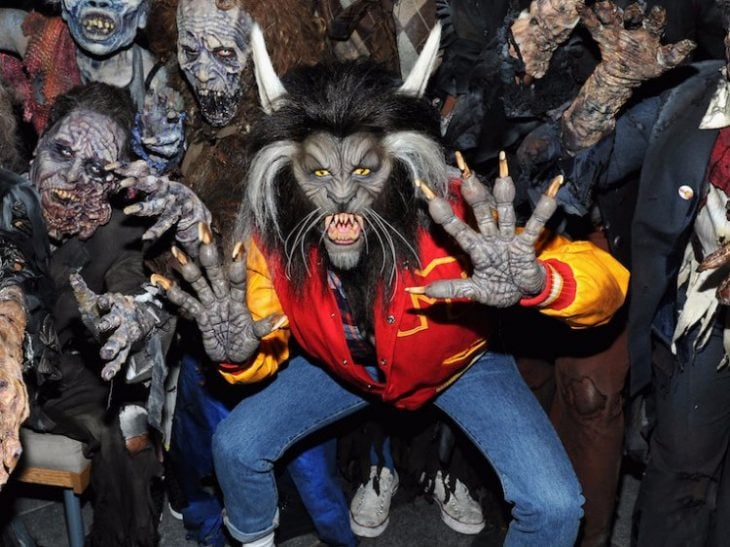 Heidi Klum el wolverine del video de Thriller