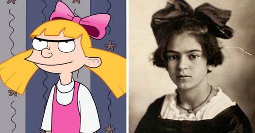 Helga de Hey, Arnold! está inspirada en la pintora Frida Kahlo y no te habías dado cuenta