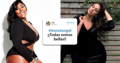 Chicas curvy se apoderan de Internet con #NoSoyUnAngel: un desafío que rompe estereotipos