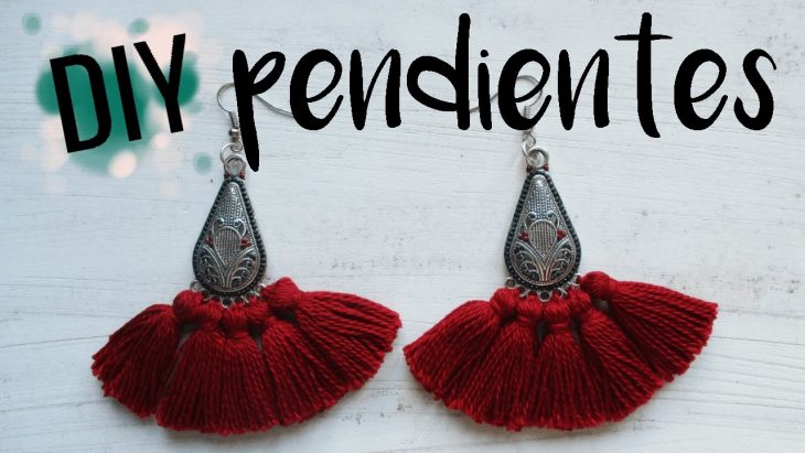 pendientes con flequillos 