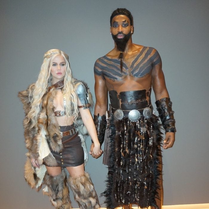 Khloé Kardashian y Tristan Thompson de Daenerys Targaryen y Khal Drogo de Game of Thrones