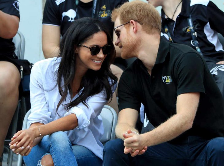 La pareja real Meghan Markle y Princípe Harry