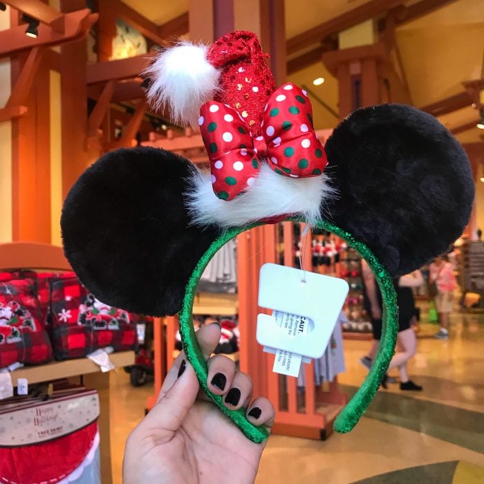 Orejas de Minnie que Disney acaba de lanzar para celebrar navidad 