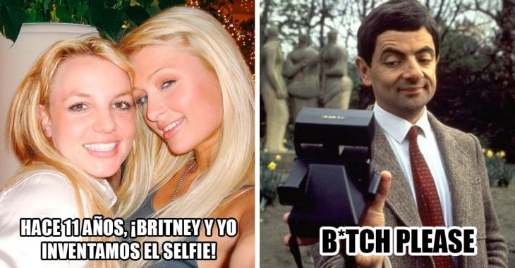 Paris Hilton jura inventó la 'selfie' junto a Britney hace 11 años; ¡Twitter le calla la boca!