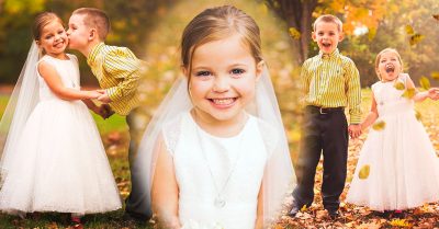 Niña se ‘casa’ con su mejor amigo antes de una cirugía de corazón; era su sueño… ¡Y él acepto!