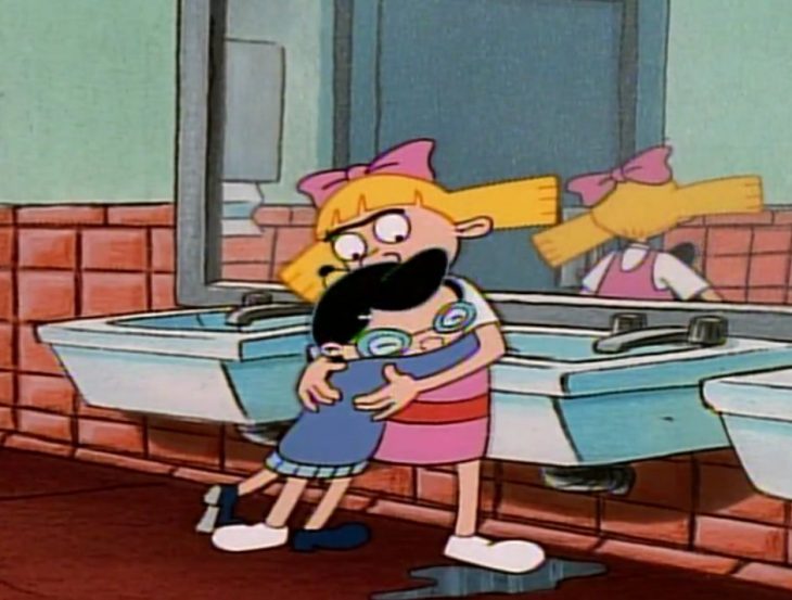 Helga Pataki y su mejor amiga