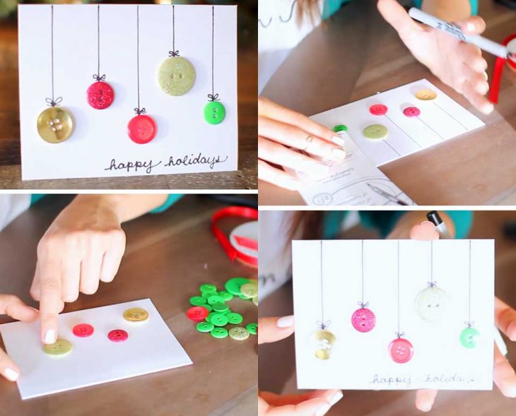 Tutorial de tarjetas navideñas que puedes hacer tu misma en casa 