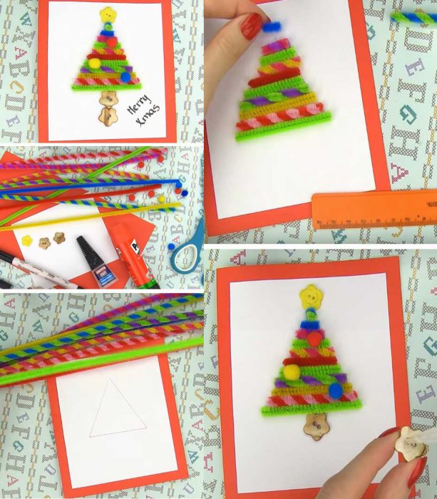 Tutorial de tarjetas navideñas que puedes hacer tu misma en casa 