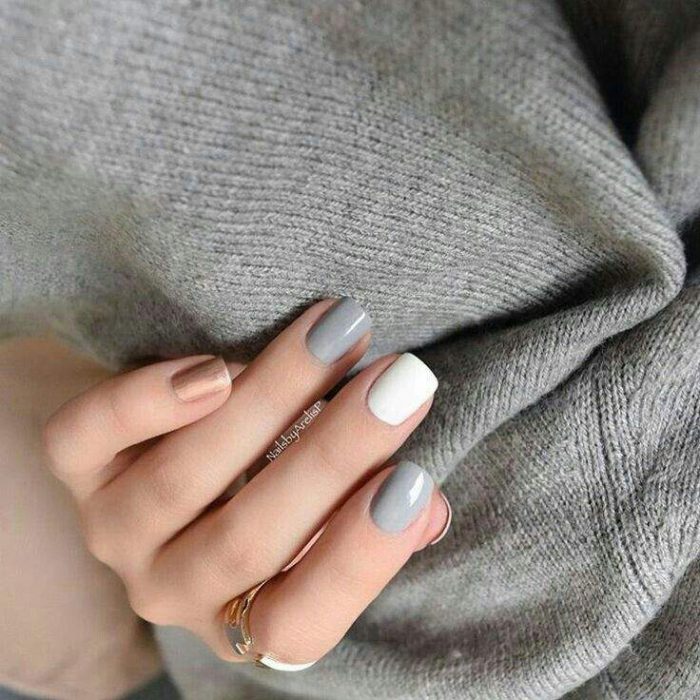 Uñas naturales que puedes usar en invierno 