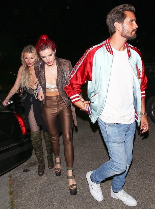 bella thorne y scott disick