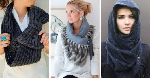 Originales bufandas que puedes llevar este invierno