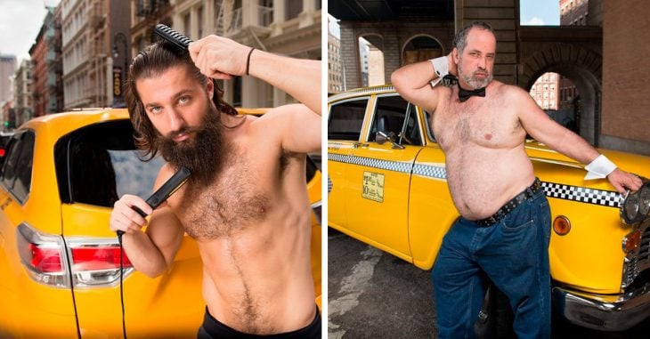 Taxistas de Nueva York posan en 'sexi' calendario; ¡ellos detendrán el tráfico en 2018!