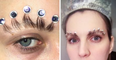 La última tendencia loca de cejas en el 2017 tiene todo el estilo de una ‘reina del drama’