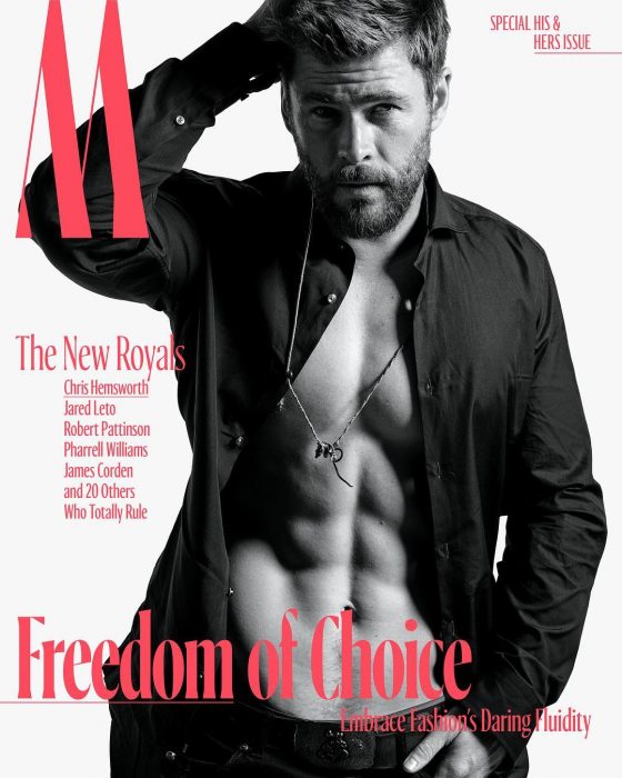 chris hemsworth portada de revista