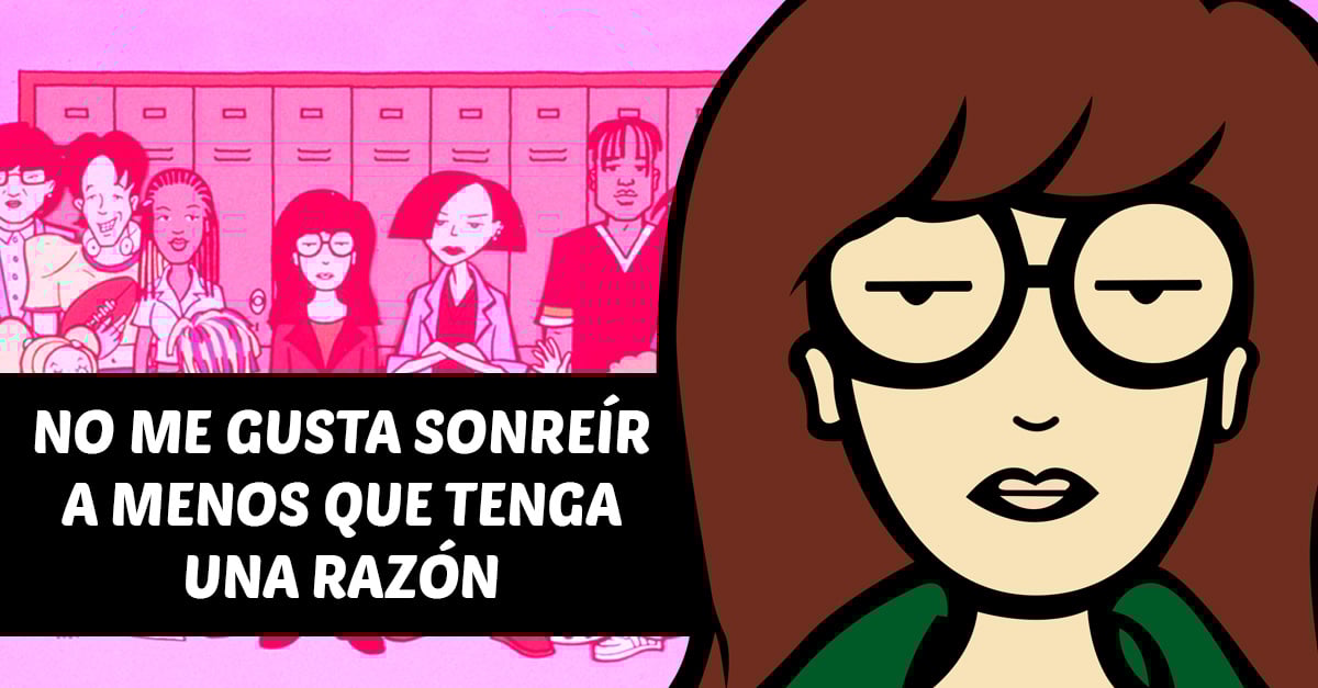 15 Frases emblemáticas de Daria para chicas frías y cínicas