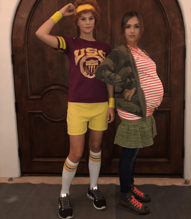 jessica alba y kelly sawyer de juno y paulie bleeker de juno