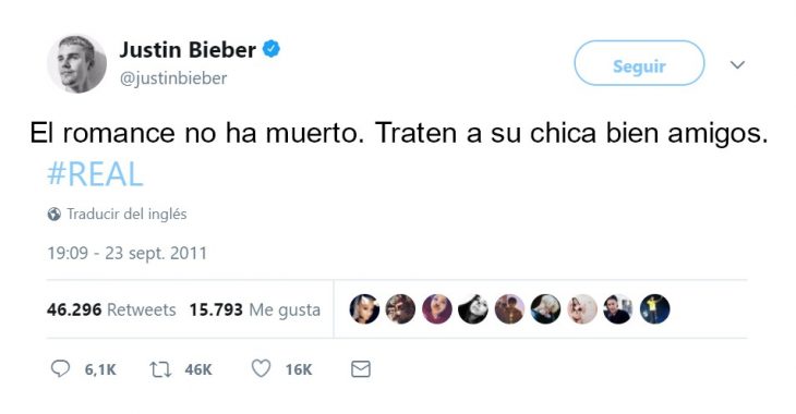 justin ama a selena