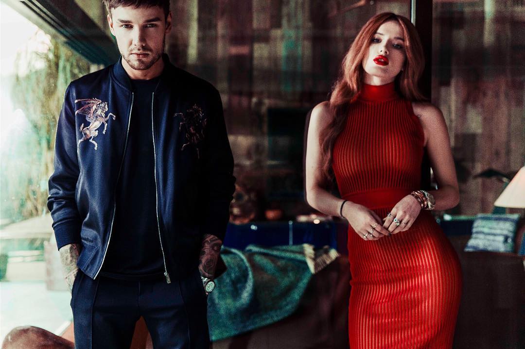 Resultado de imagen para bella thorne Liam payne