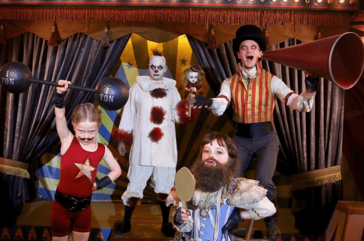 neil patrick harris y su familia de circo