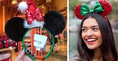Disney lanza orejas de Minnie inspiradas en Navidad… ¡Y son el accesorio más tierno!