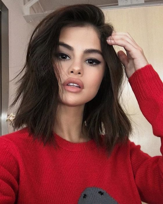 selena gomez cabello recto 2015 lob