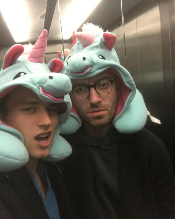 Sam Smith y Brandon Flynn Instagram