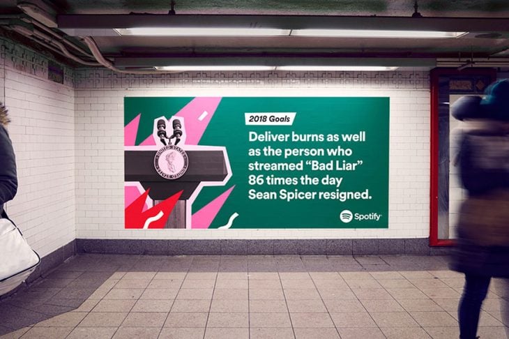 Spotify campaña 2018