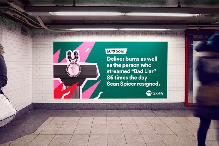 Spotify campaña 2018