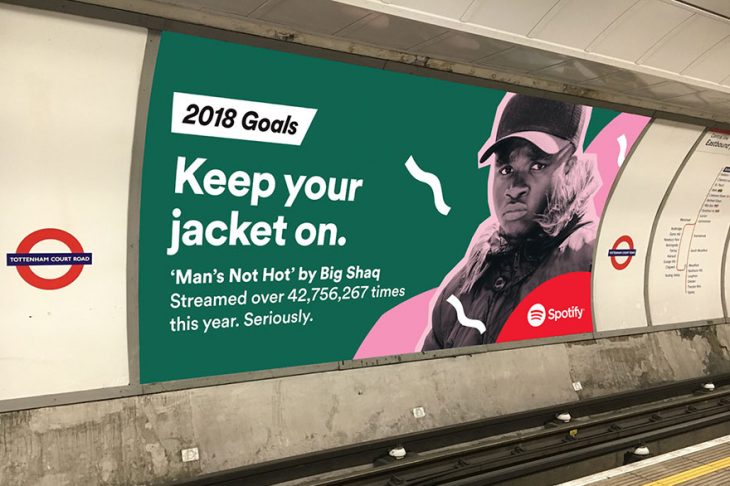 Spotify campaña 2018