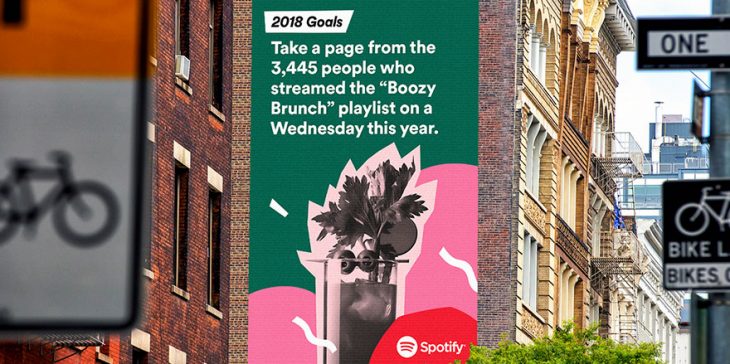 Spotify campaña 2018